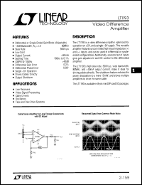 Click here to download LT1193ACN8 Datasheet