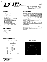 Click here to download LT1200CN8 Datasheet