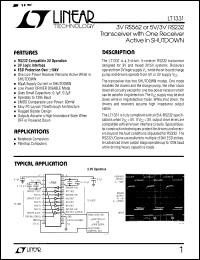 Click here to download LT1331CN Datasheet