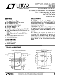 Click here to download LT1341CN Datasheet