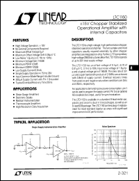 Click here to download LTC1150MJ Datasheet