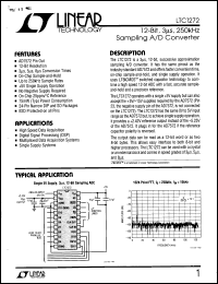 Click here to download LTC1272-8BCS Datasheet
