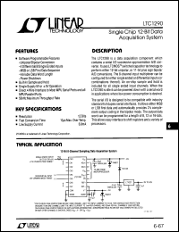 Click here to download LTC1290BCJ Datasheet
