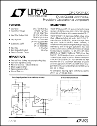 Click here to download OP470AJ Datasheet