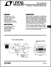 Click here to download REF01J8/883 Datasheet