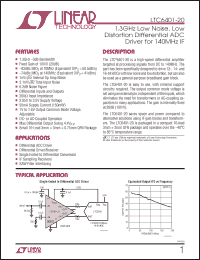 Click here to download LTC6400-20 Datasheet