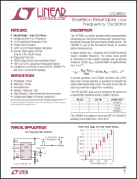 Click here to download LTC6991IS6PBF Datasheet