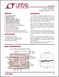 Click here to download LTC1606_1 Datasheet