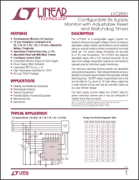 Click here to download LTC2931HF-PBF Datasheet