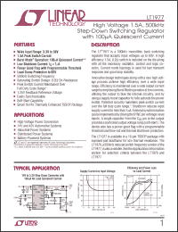 Click here to download LT1977IFE Datasheet