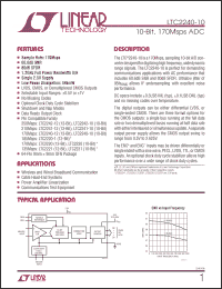 Click here to download LTC2240UP-10 Datasheet