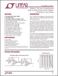 Click here to download LT1630HS8PBF Datasheet