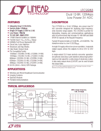 Click here to download LTC2283CUP-TR Datasheet
