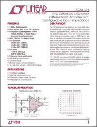 Click here to download LTC6410IUD-6-PBF Datasheet