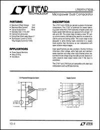 Click here to download LT1017IS8 Datasheet