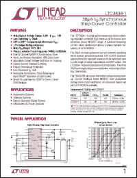 Click here to download LTC3834EGN-1-PBF Datasheet