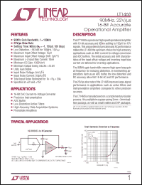 Click here to download LT1468ACDD-TRPBF Datasheet