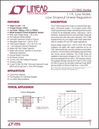 Click here to download LT1965IDD-1.5-TRPBF Datasheet