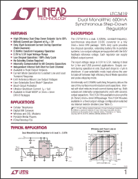 Click here to download LTC3419EDD Datasheet