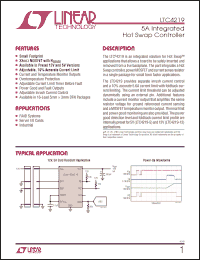 Click here to download LTC4219IDHC-5-PBF Datasheet
