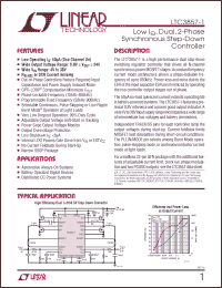 Click here to download LTC3857EGN-1PBF Datasheet