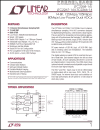 Click here to download LTC2268IUJ-14PBF Datasheet