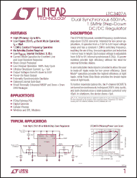 Click here to download LTC3407AEDD-PBF Datasheet