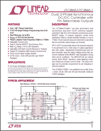 Click here to download LTC3865 Datasheet