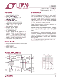 Click here to download LTC2285IUP-PBF Datasheet