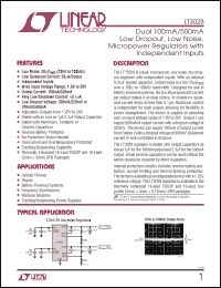 Click here to download LT3028IFE Datasheet