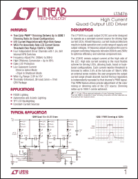 Click here to download LT3476EUHF Datasheet
