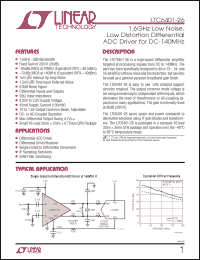 Click here to download LTC6401IUD-26-PBF Datasheet