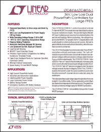 Click here to download LTC4416EMS Datasheet
