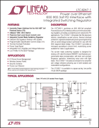 Click here to download LTC4267CGN-1-TR Datasheet