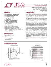 Click here to download LTC6084HDD-PBF Datasheet