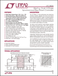 Click here to download LTC3826IUH-PBF Datasheet
