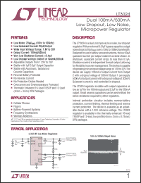 Click here to download LT3024IFE Datasheet