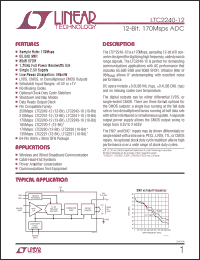 Click here to download LTC2240IUP-12-TR Datasheet
