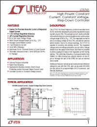 Click here to download LT3741IFE-PBF Datasheet