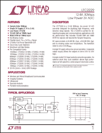 Click here to download LTC2229IUH Datasheet
