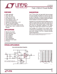 Click here to download LT1010CDD Datasheet