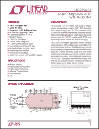 Click here to download LTC2393ILX-16PBF Datasheet