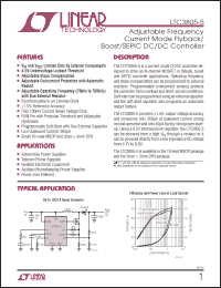 Click here to download LTC3805IDD-5-TRPBF Datasheet