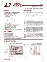 Click here to download LT1996AIDD Datasheet