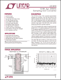 Click here to download LTC1272-8CCSW Datasheet