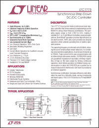 Click here to download LTC1773EMS-TR Datasheet