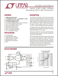 Click here to download LTC2355CMSE-12 Datasheet