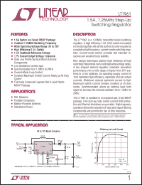 Click here to download LT1961EMS8E Datasheet