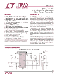 Click here to download LTC3853EUJ-TR Datasheet