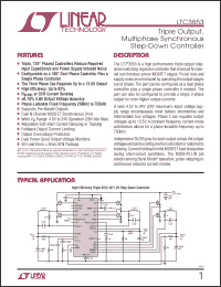 Click here to download LTC3853EUJ-TRPBF Datasheet